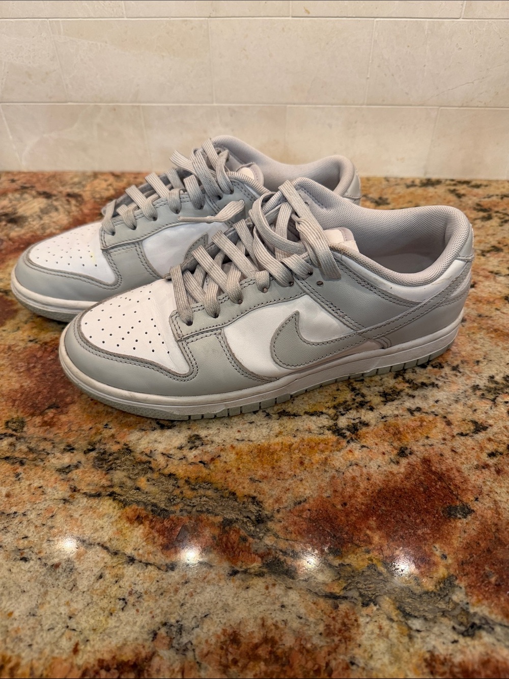 Nike Men's Dunk Low Retro - Gray Fog Sneakers